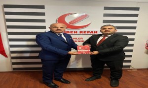 13.12.2023 ESENLER YENİDEN REFAH PARTİSİ İLÇE BAŞKANIMIZ SN MAHMUD OKUDAN, İlçe Başkan yrd. SN HASAN TOPLU ve YÖNETİM KURULU Üyeleri Tanışma